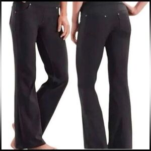 Y2K Low-rise Athleta Bettona Classic Pant black Small